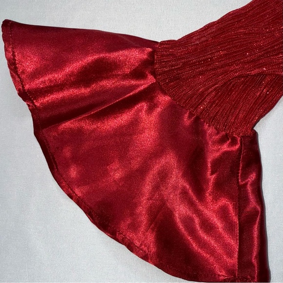 Bonnie Jean Red Lace Dress - Picture 7 of 12